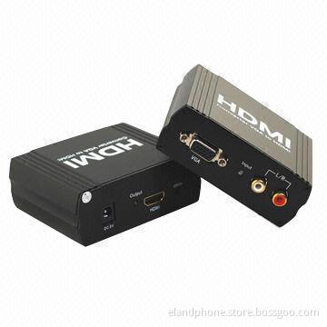 VGA to HDMI® Converter, Supports Plug-and-Play Function and HDTV Resolution